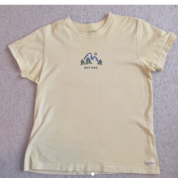 ☀️ Life is Good Yellow Tee - Picture 3 of 4